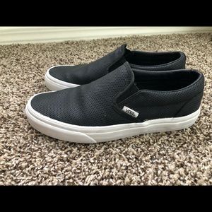 Vans Perf Leather Slip-Ons